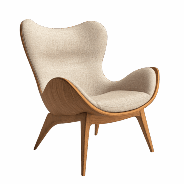 Chair brown cozy