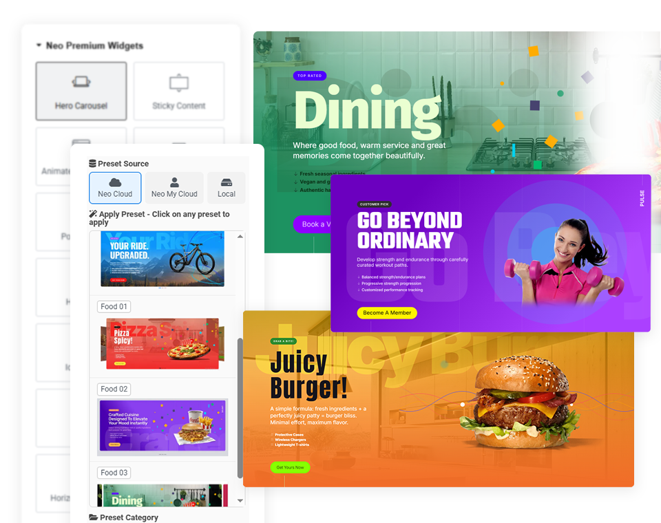 Access Instant Ready Templates Librabry.